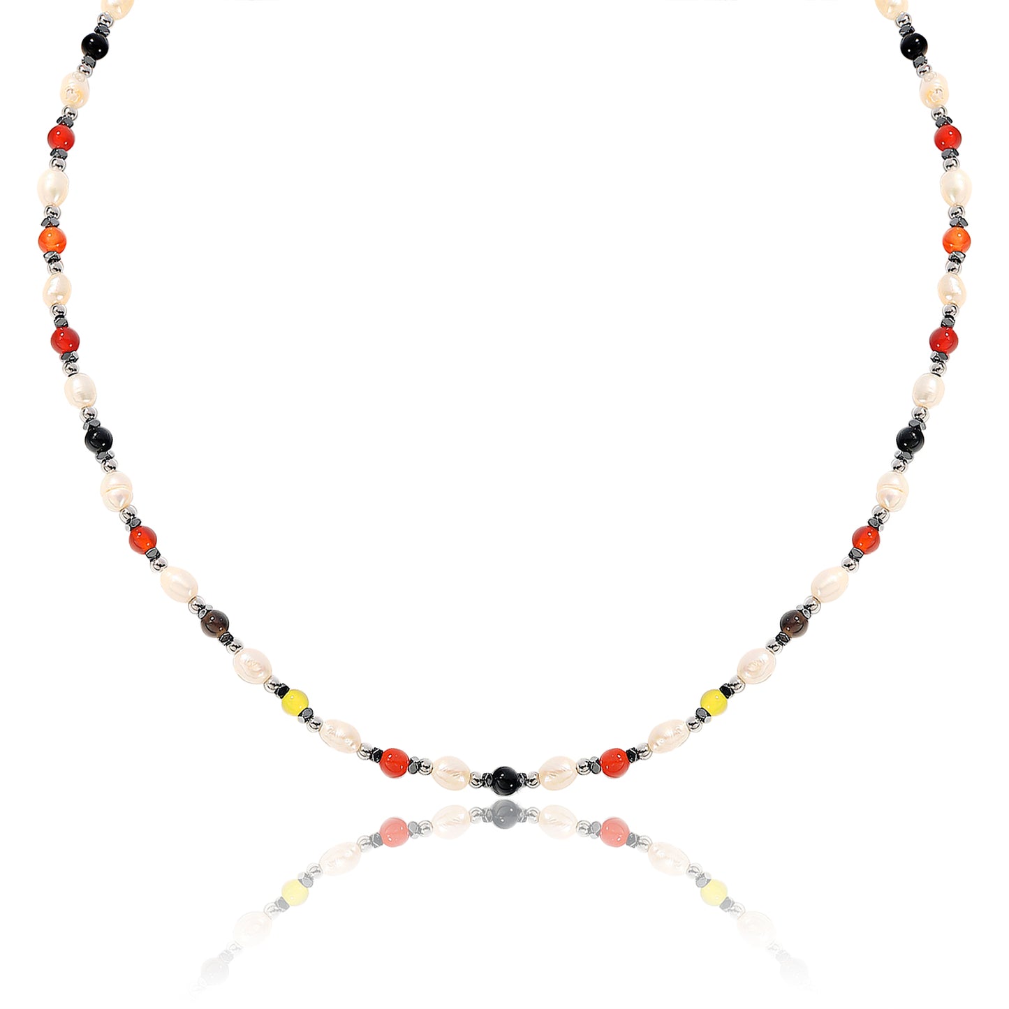 שרשרת פנינים צבעונית