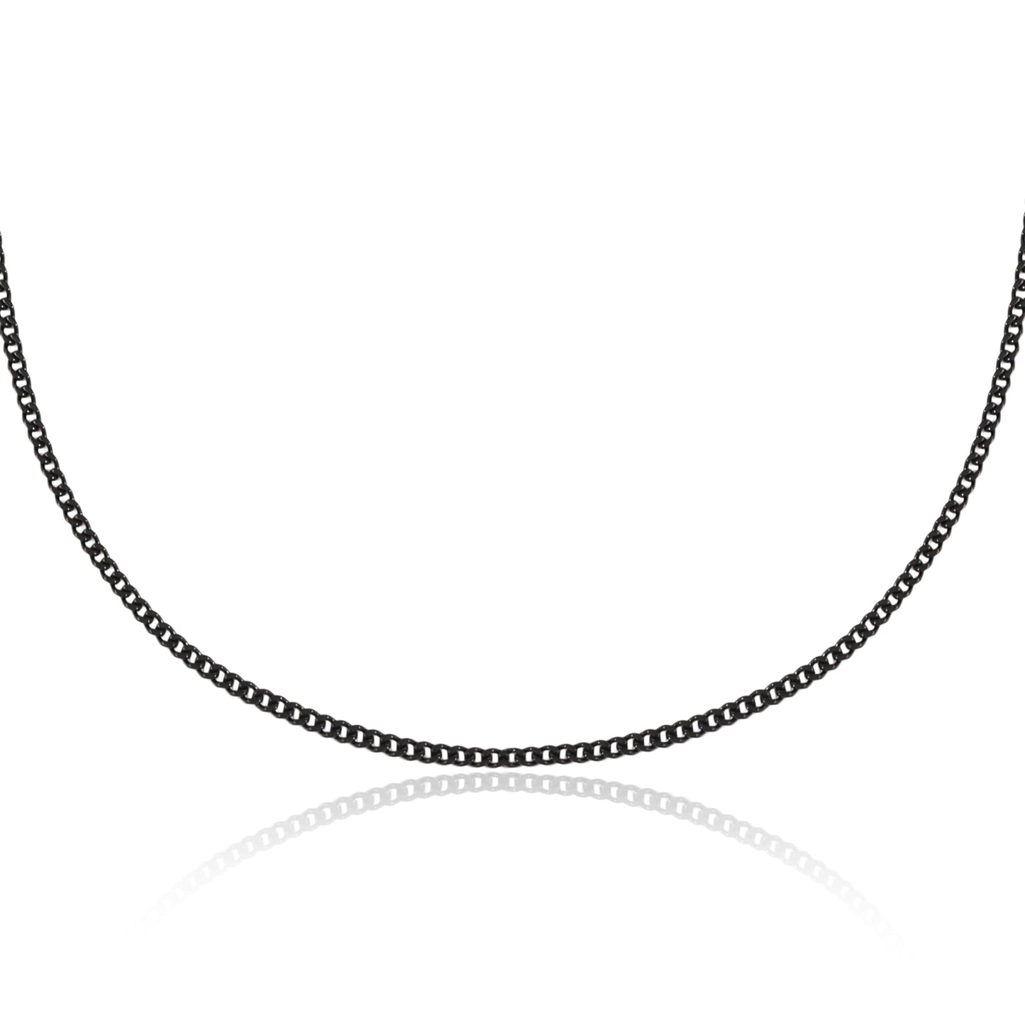 שרשרת מאסימו דקה לגבר | שחור