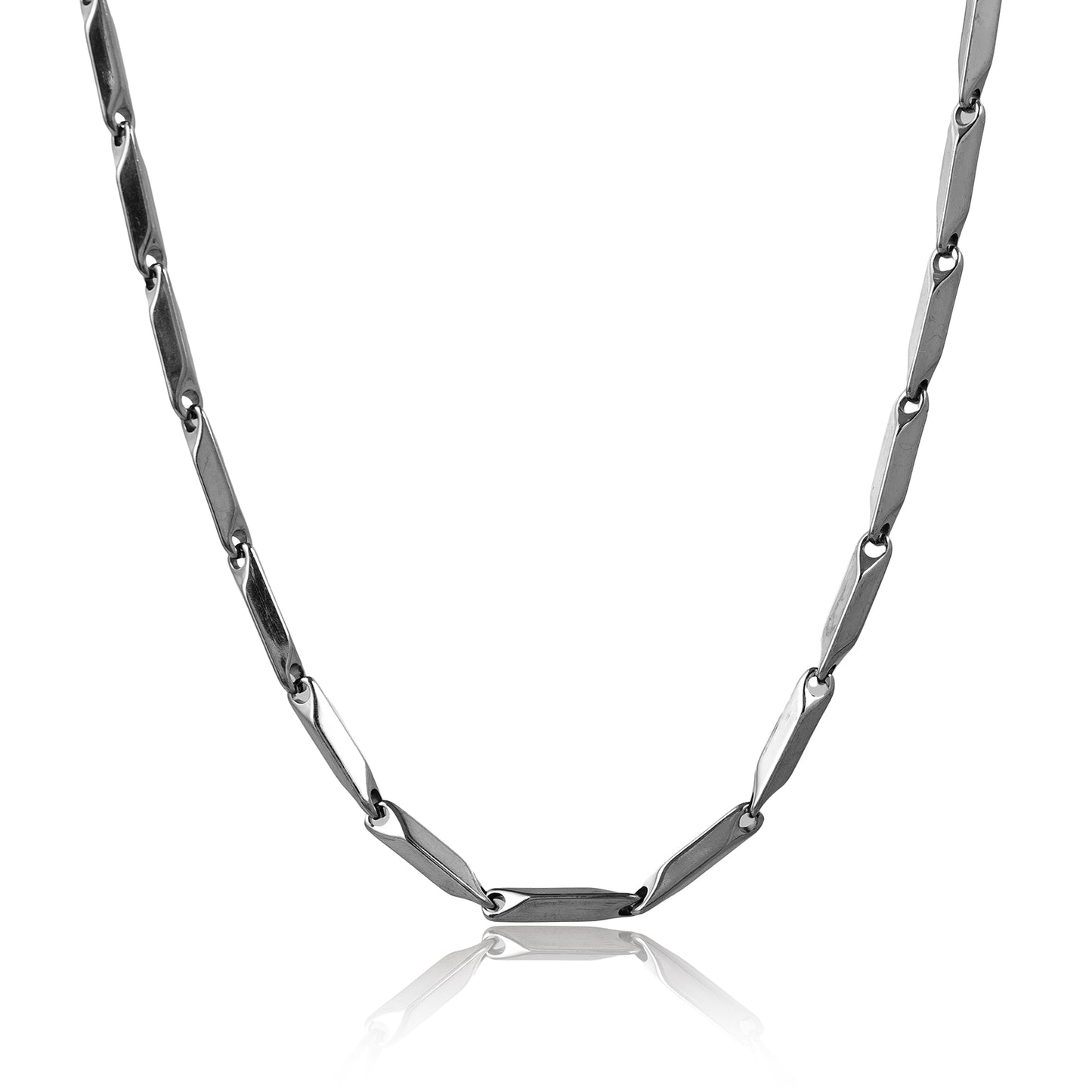 שרשרת אלפא לגבר | שחור בהיר