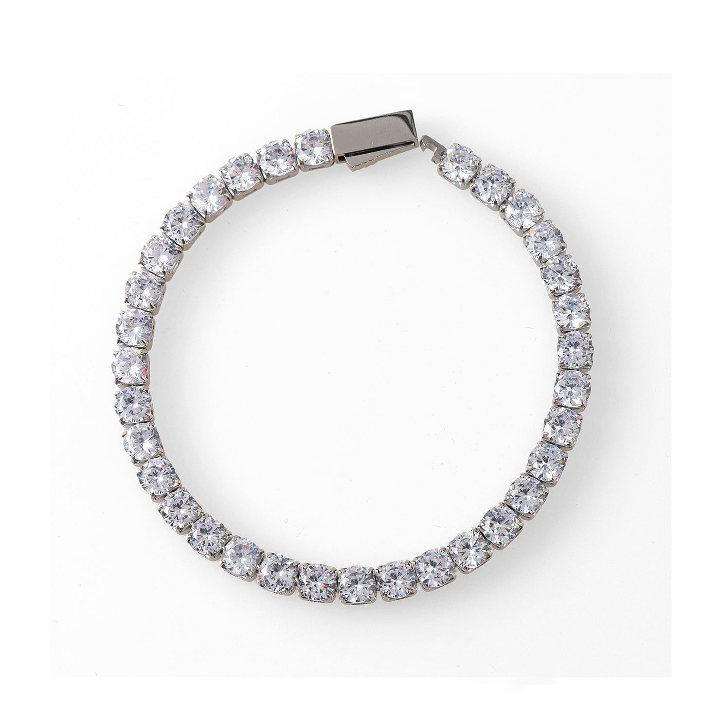 צמיד אייס רחב ונוצץ לגבר