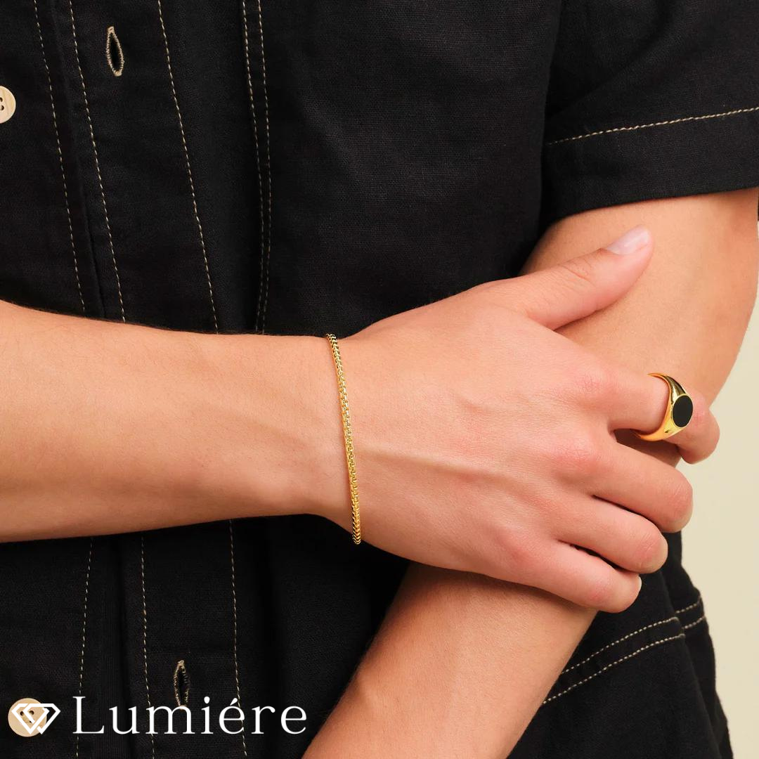 Lumiére צמיד ברונו | זהב Lumiére זהב תכשיטים איכותיים לגבר