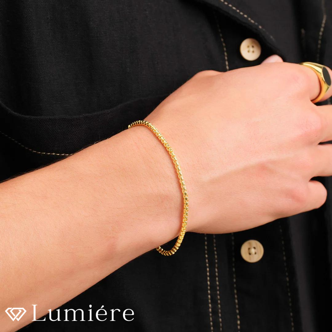 Lumiére צמיד ברונו | זהב Lumiére זהב תכשיטים איכותיים לגבר