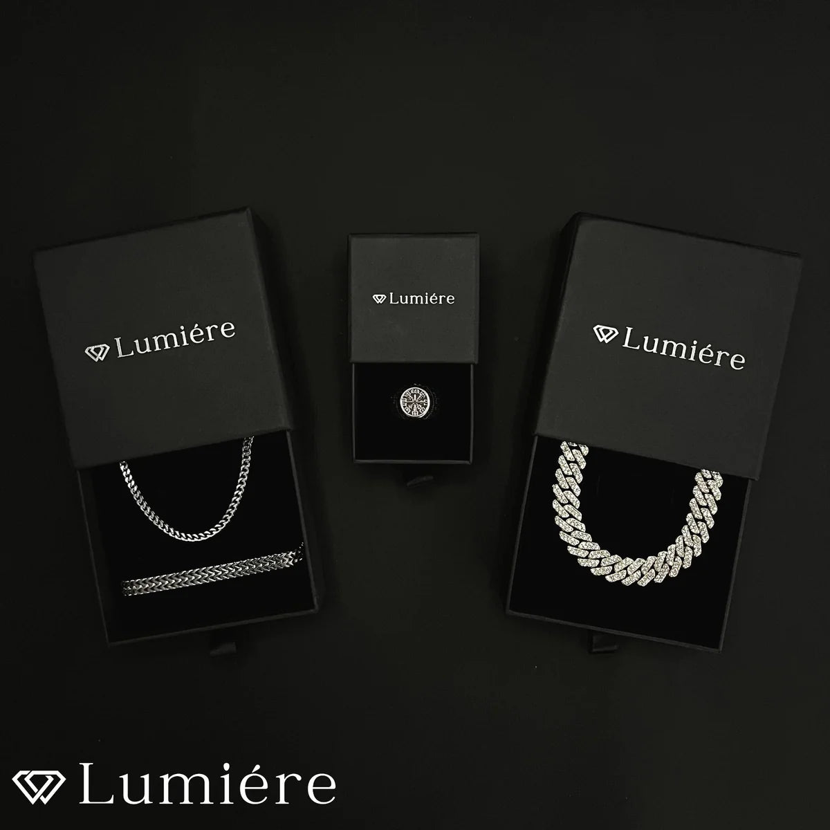 Lumiére שרשרת ברונו לגבר | זהב Lumiére זהב תכשיטים איכותיים לגבר