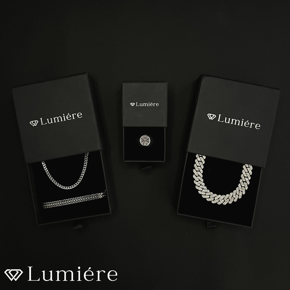 Lumiére טבעת אוניקס דקה לגבר | זהב Lumiére זהב תכשיטים איכותיים לגבר