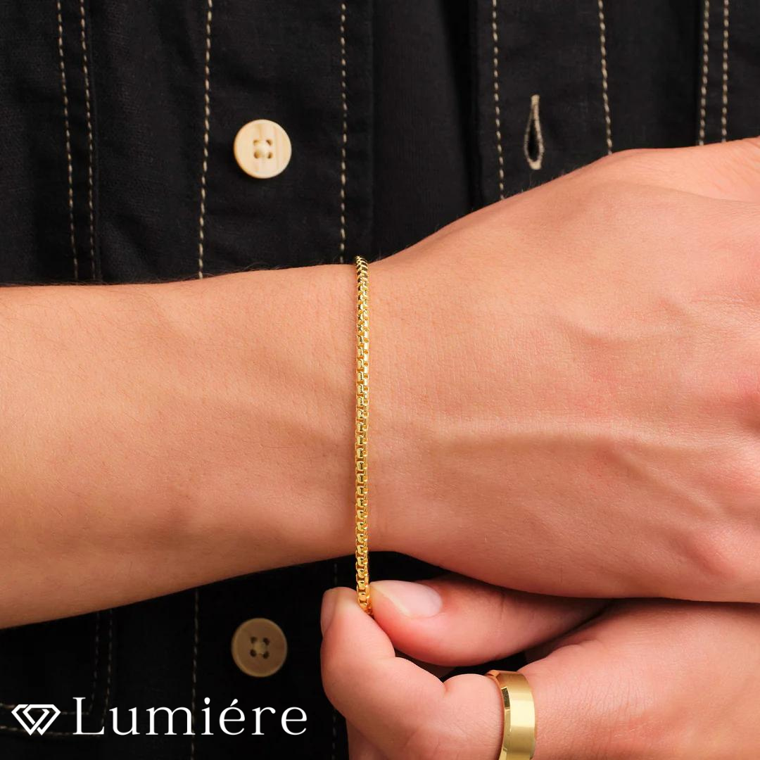 Lumiére צמיד ברונו | זהב Lumiére זהב תכשיטים איכותיים לגבר