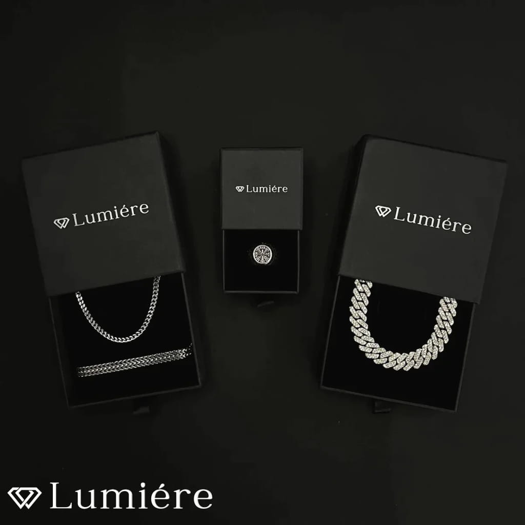 Lumiére שרשרת קובנית 10 מ״מ לגבר | זהב Lumiére זהב קובני תכשיטים איכותיים לגבר