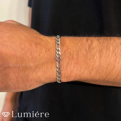 Lumiére סט פיגרו לגבר | כסף Lumiére  כסף סט פיגרו תכשיטים איכותיים לגבר