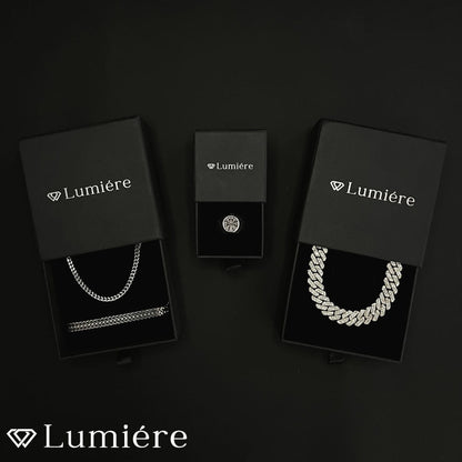 Lumiére צמיד חרוזים דובאי לגבר | חום Lumiére חרוזים תכשיטים איכותיים לגבר