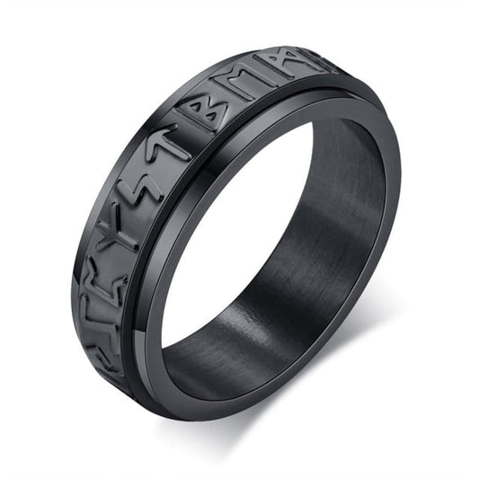 Lumiére Mykonos Ring | Black Lumiére   תכשיטים איכותיים לגבר